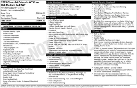 More photos of 2023 Chevrolet Colorado Work Truck at Jerry Hunt Supercenter - Lexington, NC