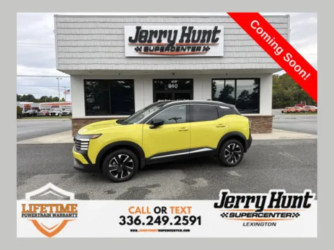 Yellow 2025 Nissan Kicks SR for sale in Lexington, NC