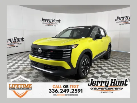 Yellow 2025 Nissan Kicks SR for sale in Lexington, NC
