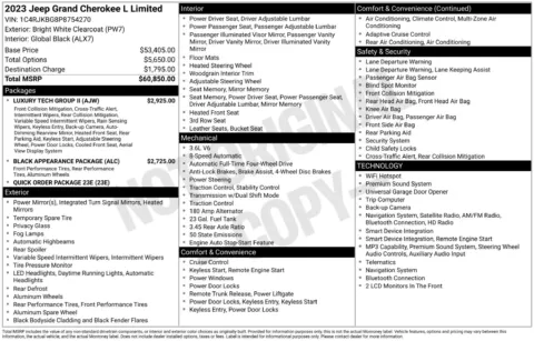 More photos of 2023 Jeep Grand Cherokee L Limited at Jerry Hunt Supercenter - Lexington, NC