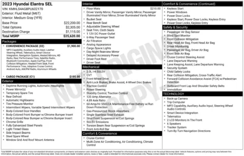 Another view of 2023 Hyundai Elantra SEL for sale in Lexington, NC at Jerry Hunt Supercenter - Lexington