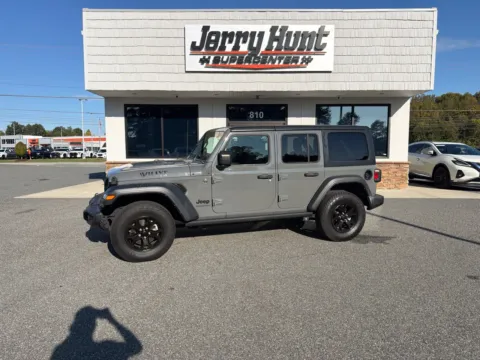 Gray 2023 Jeep Wrangler Sport for sale in Lexington, NC