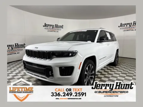White 2023 Jeep Grand Cherokee L Overland for sale in Lexington, NC