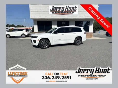 White 2023 Jeep Grand Cherokee L Overland for sale in Lexington, NC