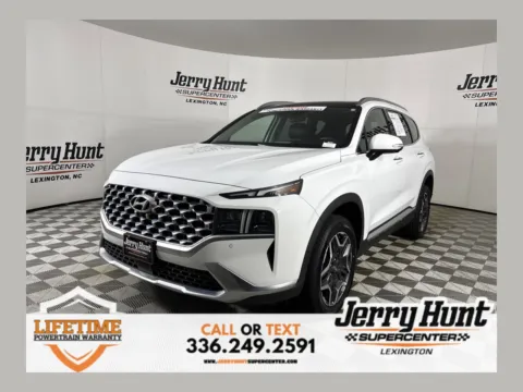 White 2023 Hyundai Santa Fe Limited for sale in Lexington, NC