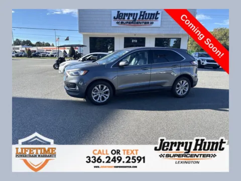 Gray 2024 Ford Edge Titanium for sale in Lexington, NC