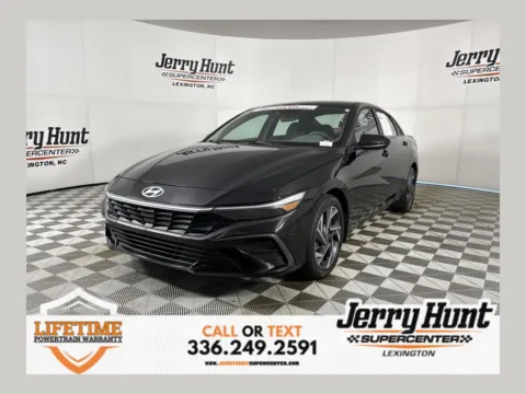 Black 2025 Hyundai Elantra SEL Sport for sale in Lexington, NC