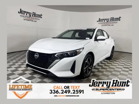 White 2025 Nissan Sentra SV for sale in Lexington, NC