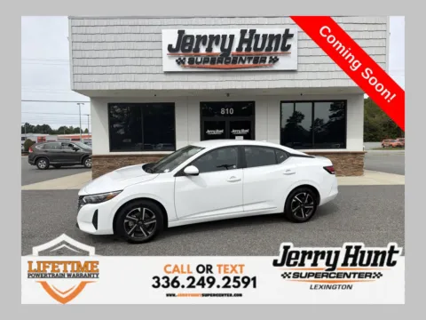 White 2025 Nissan Sentra SV for sale in Lexington, NC