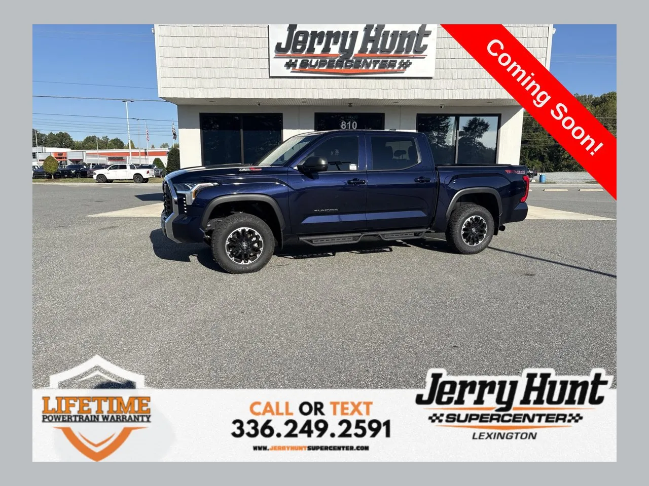 Blue 2026 Toyota Tundra SR5 for sale in Lexington, NC