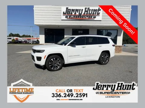 White 2023 Jeep Grand Cherokee L Overland for sale in Lexington, NC
