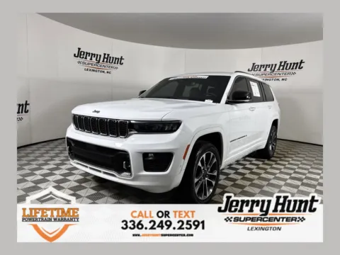 White 2023 Jeep Grand Cherokee L Overland for sale in Lexington, NC