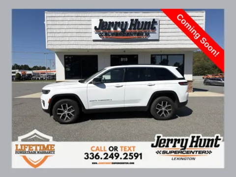 White 2023 Jeep Grand Cherokee Limited for sale in Lexington, NC