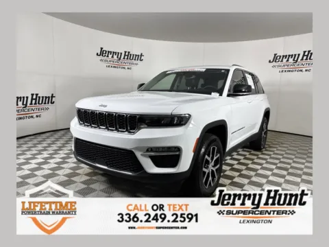 White 2023 Jeep Grand Cherokee Limited for sale in Lexington, NC