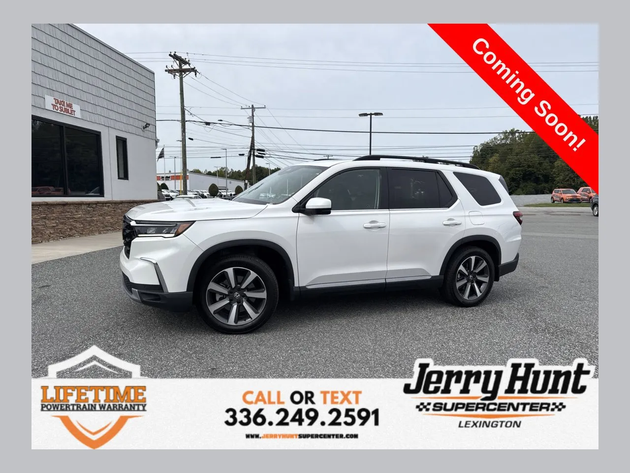 White 2025 Honda Pilot Touring for sale in Lexington, NC