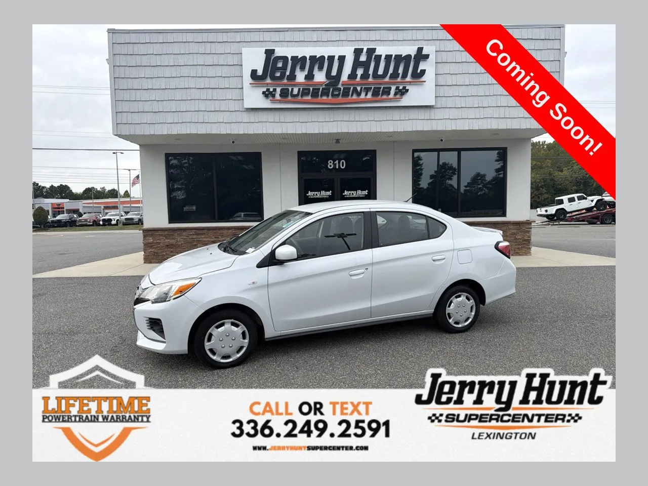 White 2024 Mitsubishi Mirage G4 ES for sale in Lexington, NC