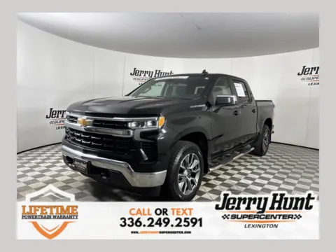 Black 2024 Chevrolet Silverado 1500 LT for sale in Lexington, NC