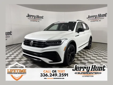 White 2024 Volkswagen Tiguan 2.0T SE R-Line Black for sale in Lexington, NC