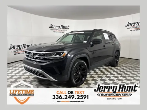 Black 2023 Volkswagen Atlas 2.0T SE w/Technology for sale in Lexington, NC