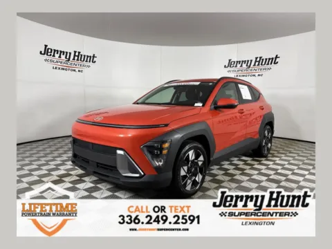 Orange 2025 Hyundai Kona SEL for sale in Lexington, NC