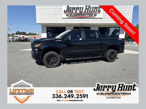 Black 2025 Chevrolet Silverado 1500 Custom Trail Boss for sale in Lexington, NC