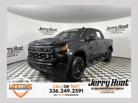 Black 2025 Chevrolet Silverado 1500 Custom Trail Boss for sale in Lexington, NC