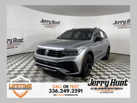 Silver 2024 Volkswagen Tiguan 2.0T SE R-Line Black for sale in Lexington, NC