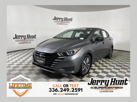 Gray 2024 Nissan Versa 1.6 S for sale in Lexington, NC