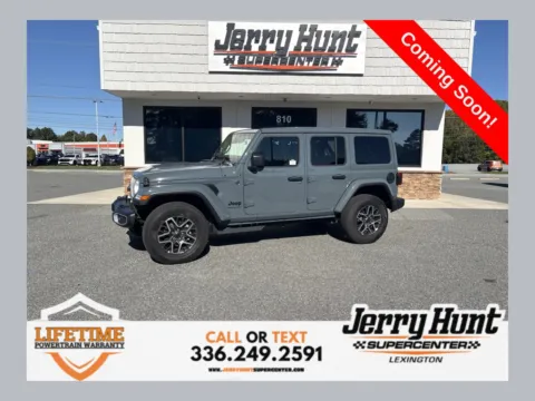 Gray 2026 Jeep Wrangler Sahara for sale in Lexington, NC