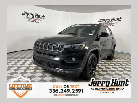 Black 2023 Jeep Compass Latitude for sale in Lexington, NC
