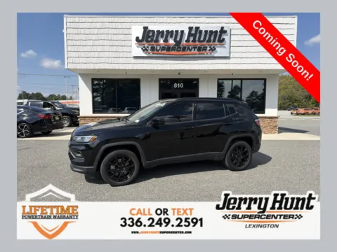 Black 2023 Jeep Compass Latitude for sale in Lexington, NC