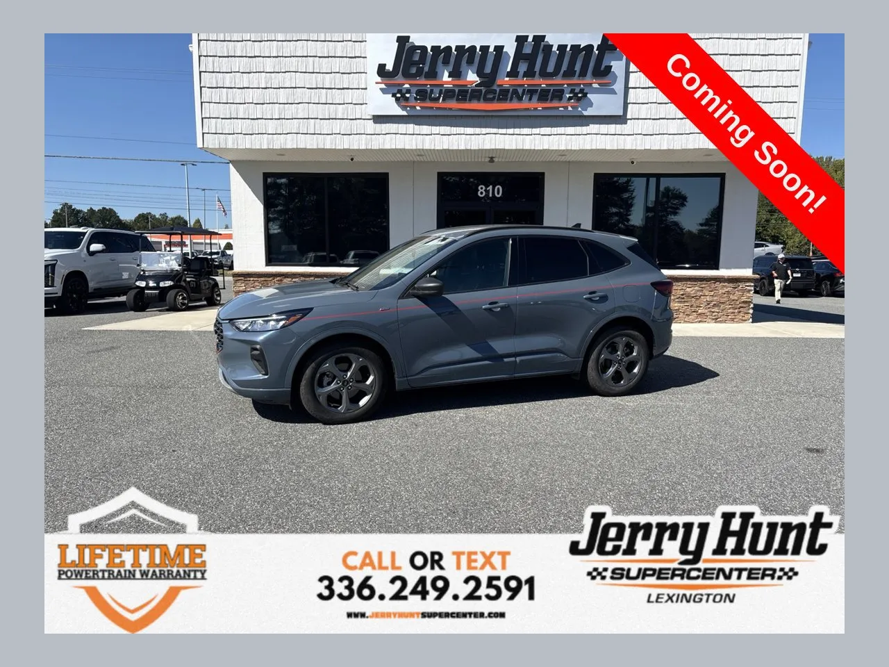 Blue 2023 Ford Escape ST-Line for sale in Lexington, NC