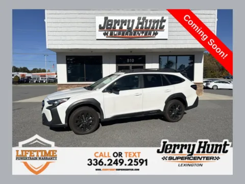 White 2025 Subaru Outback Onyx Edition for sale in Lexington, NC