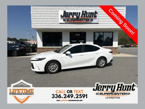 White 2025 Toyota Camry LE for sale in Lexington, NC