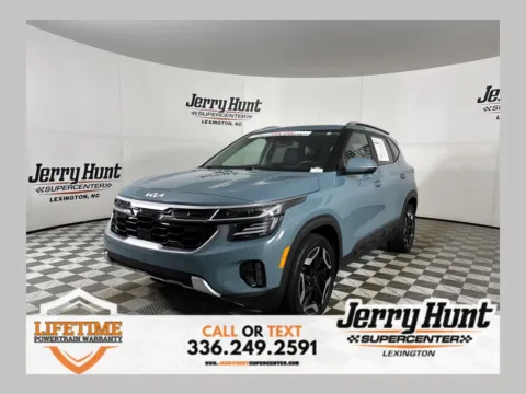Blue 2024 Kia Seltos SX for sale in Lexington, NC