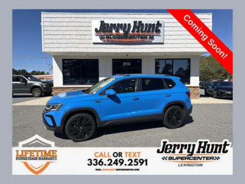 Blue 2024 Volkswagen Taos 1.5T SEL for sale in Lexington, NC