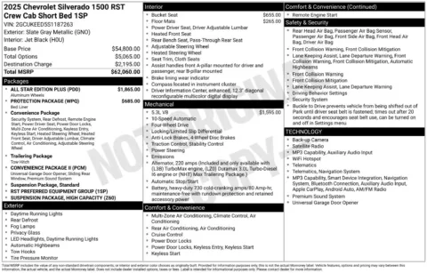 More photos of 2025 Chevrolet Silverado 1500 RST at Jerry Hunt Supercenter - Lexington, NC