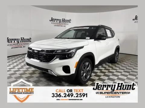White 2024 Kia Seltos S for sale in Lexington, NC