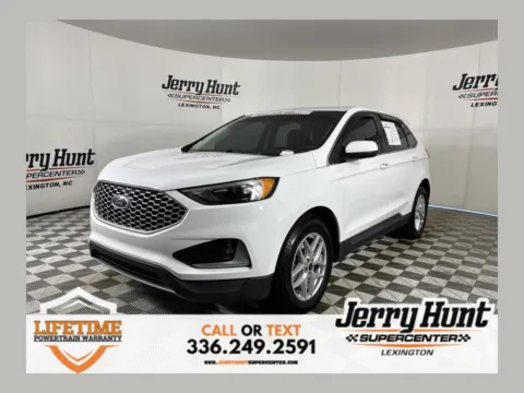 White 2024 Ford Edge SEL for sale in Lexington, NC