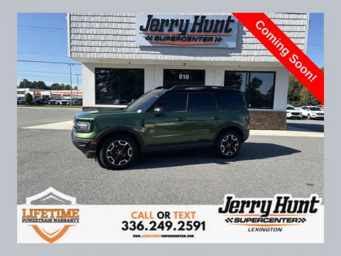 Green 2024 Ford Bronco Sport Outer Banks for sale in Lexington, NC