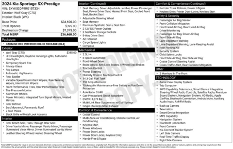 More photos of 2024 Kia Sportage SX-Prestige at Jerry Hunt Supercenter - Lexington, NC