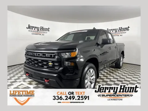 Black 2024 Chevrolet Silverado 1500 Custom for sale in Lexington, NC