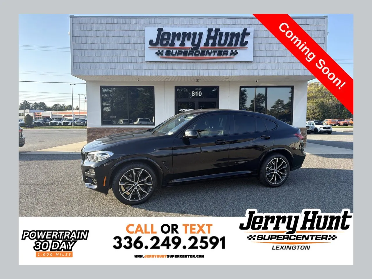 Black 2021 BMW X4 xDrive30i for sale in Lexington, NC