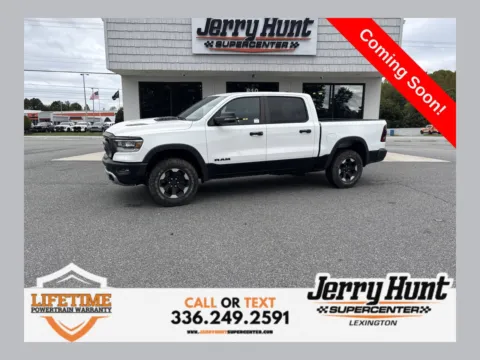 White 2024 Ram 1500 Rebel for sale in Lexington, NC