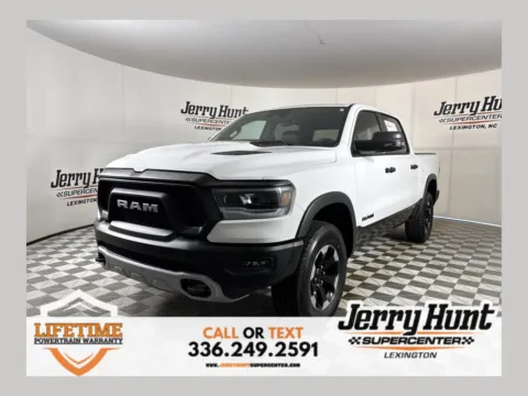 White 2024 Ram 1500 Rebel for sale in Lexington, NC