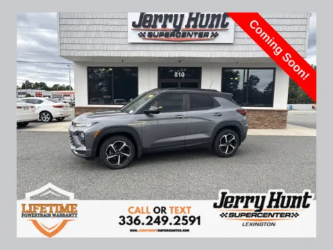 Gray 2022 Chevrolet TrailBlazer RS for sale in Lexington, NC