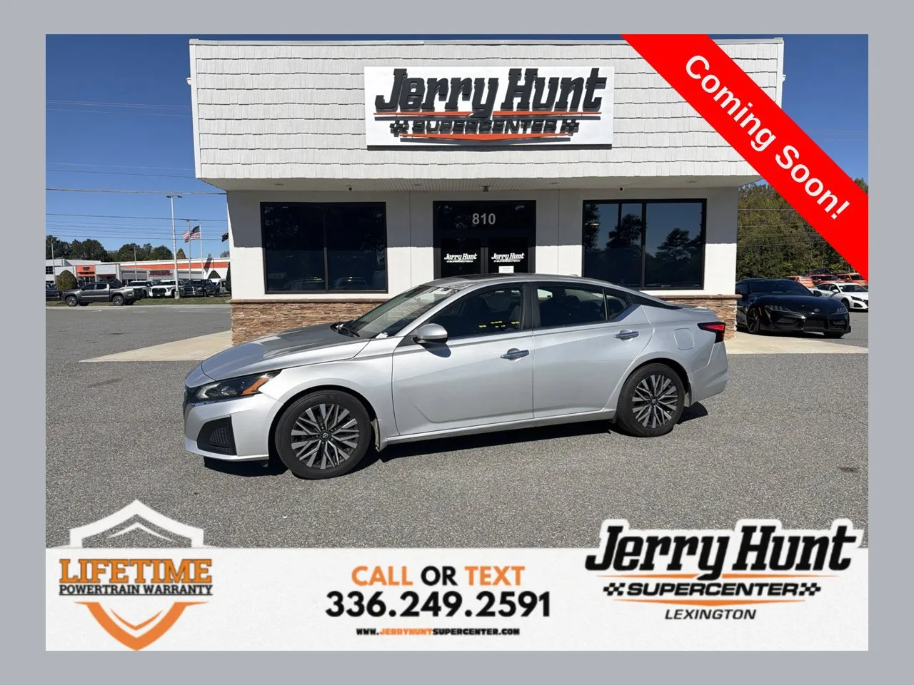 Silver 2024 Nissan Altima 2.5 SV for sale in Lexington, NC