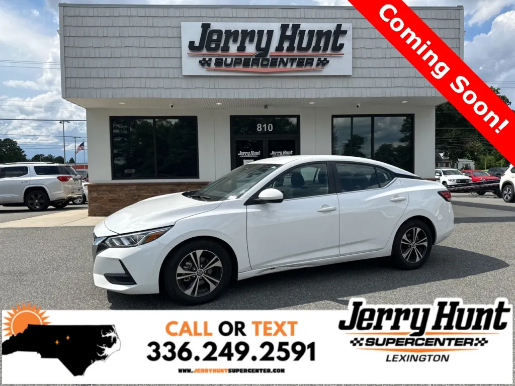 値下げしました！！☆CENALL☆セナル　美車です♪ Used 2022 Nissan Sentra SV for sale in Lexington, NC at Jerry Hunt