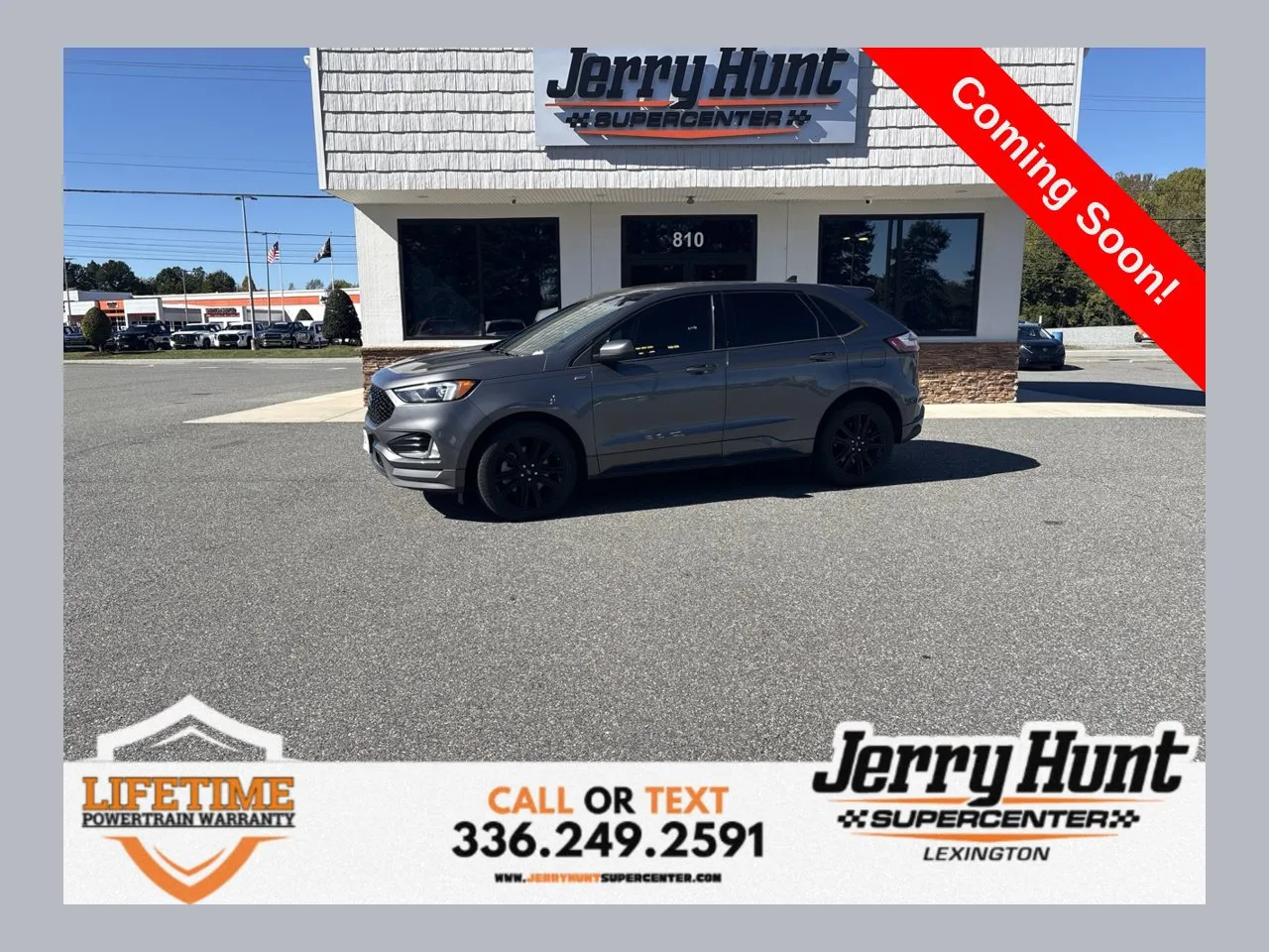 Gray 2022 Ford Edge ST Line for sale in Lexington, NC