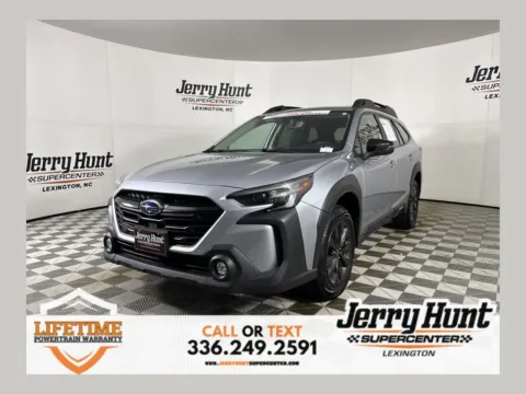 Silver 2025 Subaru Outback Onyx Edition for sale in Lexington, NC